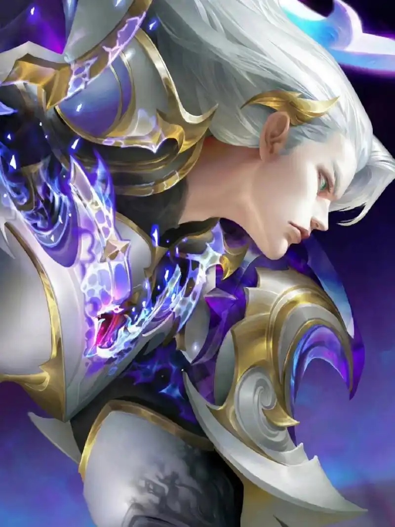 铠荣耀典藏新皮肤-银白咏叹调无水印美宣