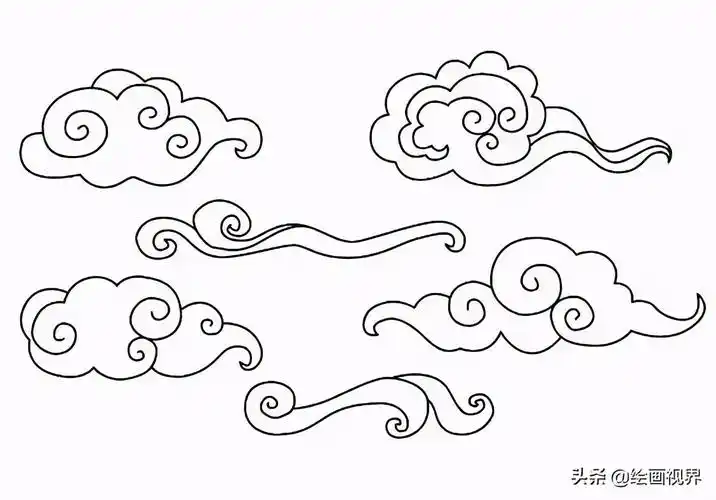 祥云怎么画简单又好看(如何画漂亮的祥云)