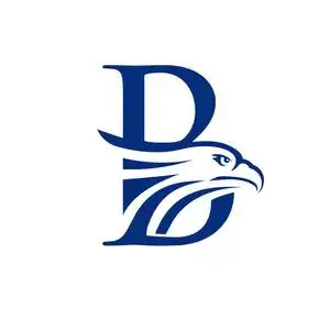 野生动物初始创意初始字母b和鹰头标志设计模板.照片