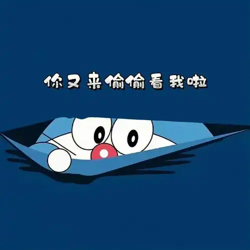 你又来偷偷看我啦