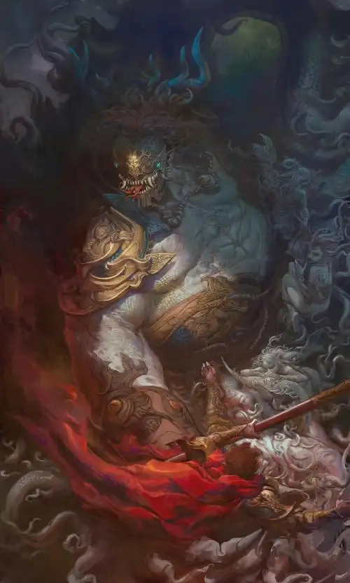 钟风华作品《龙王》