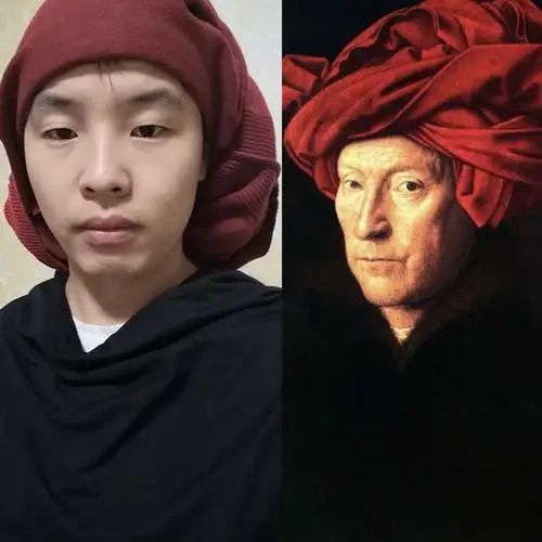 【未央童画】---真人百变世界名画秀