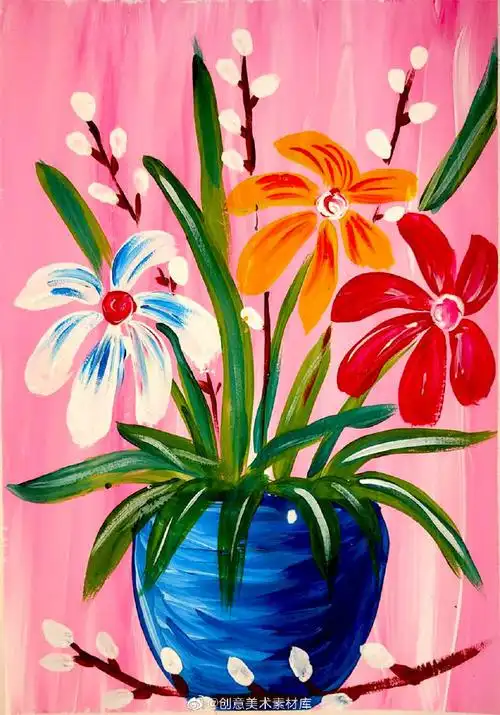 水粉画##少儿##少儿创意美术