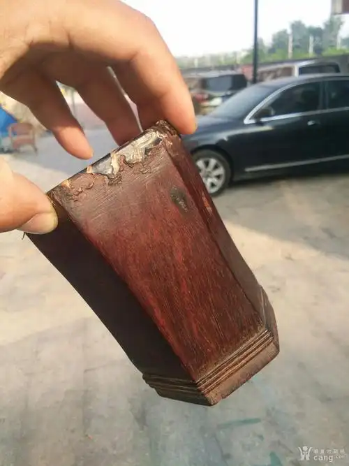 老料黄花梨二胡桶子