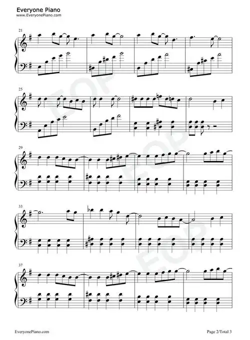 开心往前飞-开心超人主题曲五线谱预览2-钢琴谱文件(五线谱,双手简谱