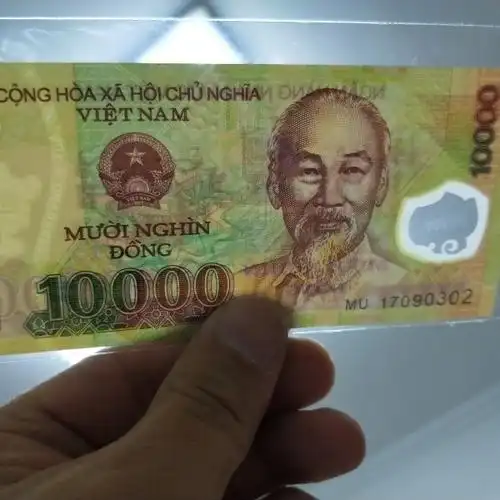 包邮越南盾10000元塑料钞一张全新全品不挑号