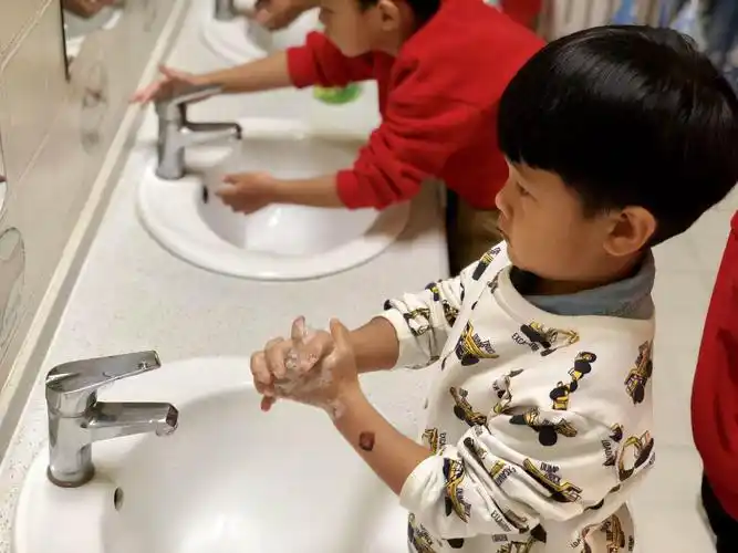正确洗手,"手"护健康——呼和浩特市新城区满族幼儿园全球洗手日活动