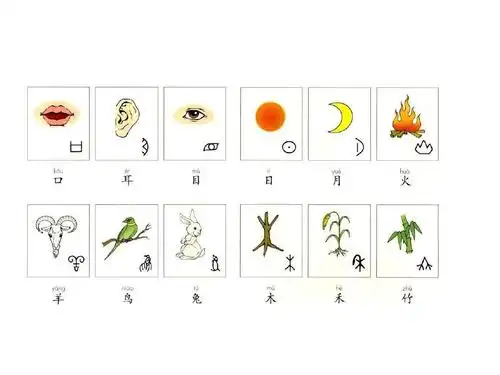 大班上汉字演变
