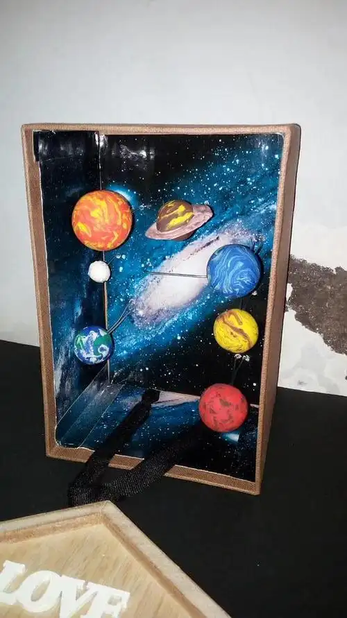 simc的相册-手工星空立体相框