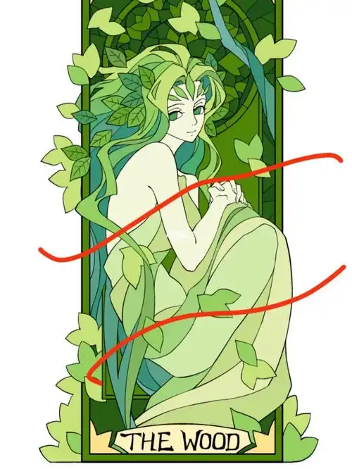 金属徽章库洛牌拟人②树