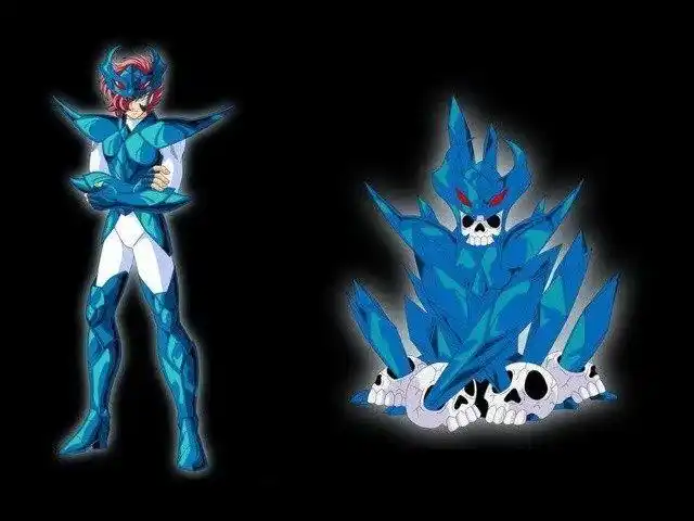 圣斗士星矢:北欧神斗士人物大集合 圣衣 奥丁圣衣 无水印高清图