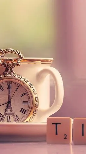 可爱复古表唯美好看图片