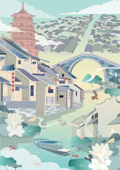 嘉兴|插画|商业插画|大芯是个机灵鬼 - 原创作品 - 站酷 (zcool)