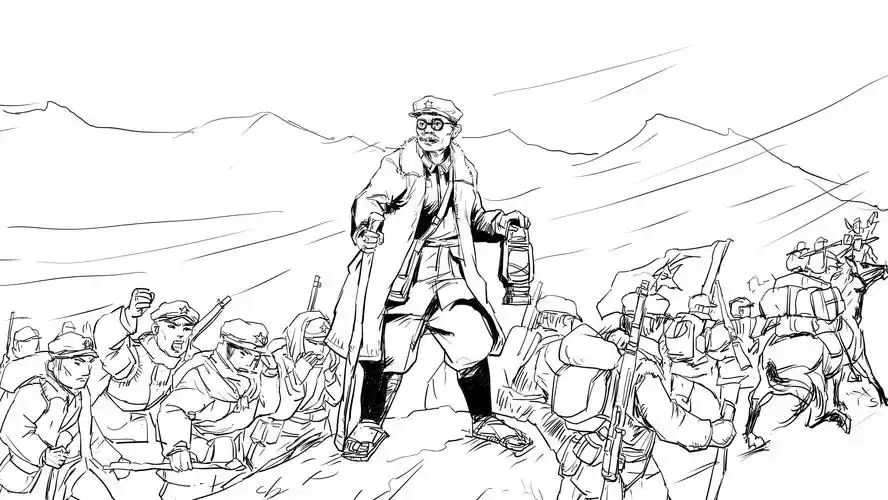 林伯渠年近半百参加长征行军路上他有这样五件宝