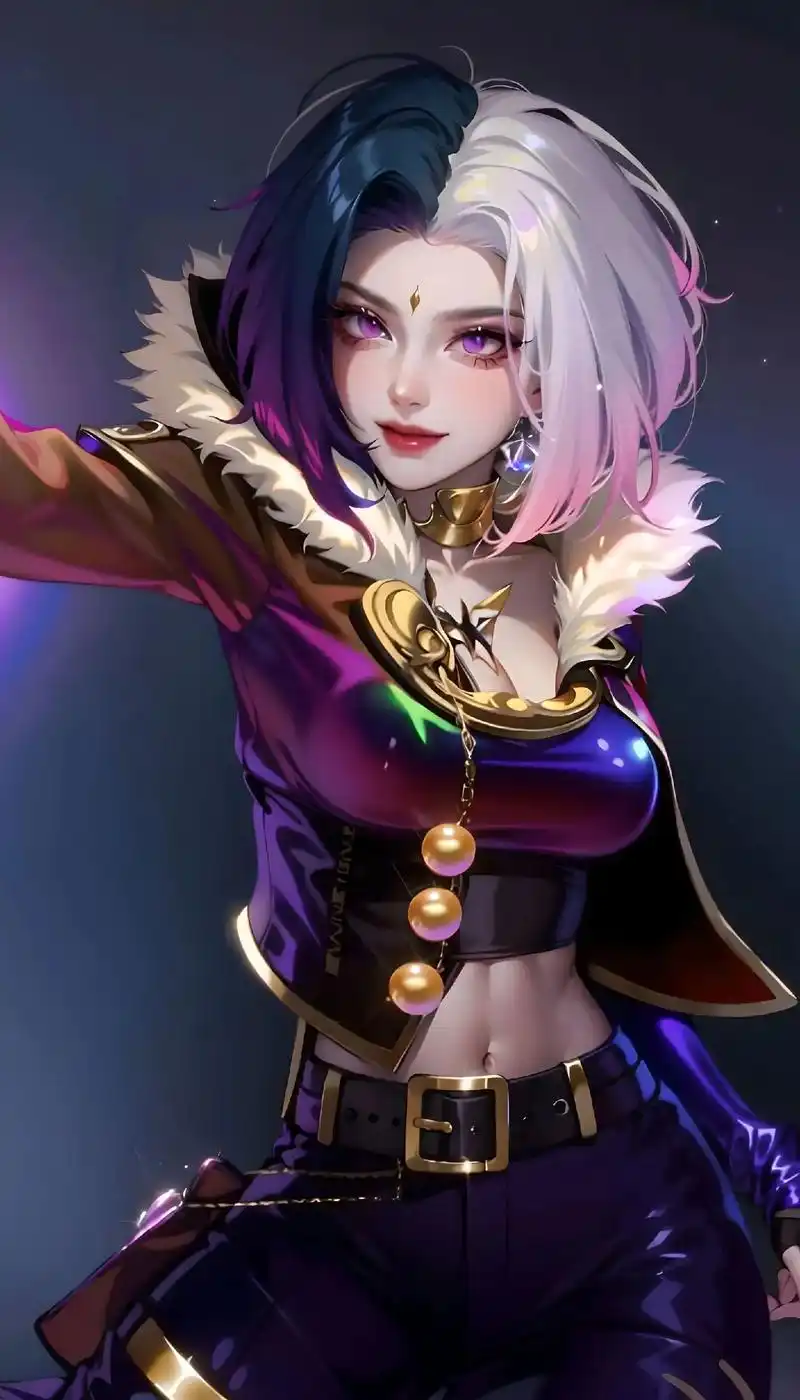 英雄联盟诡术妖姬.#ai绘画 #壁纸 #英雄联盟 #诡术妖姬 - 抖音