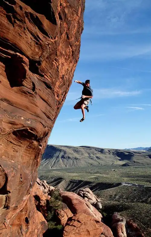 西方人,成年人,一个人,攀登,竖图,室外,兴奋,运动,攀岩,欧洲,欧洲人