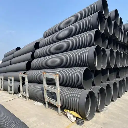 hdpe双壁波纹管新农村建设雨污分流管污水管大口径雨水管