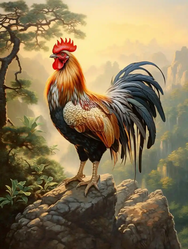 公鸡图片 哈喽小伙伴们,今天给大家带来一组超级可爱的公鸡图片,快来