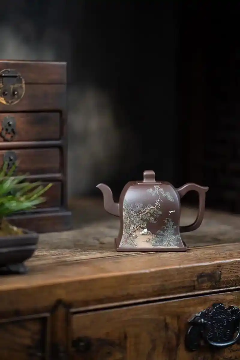 看岳紫泥容量380cc全手工