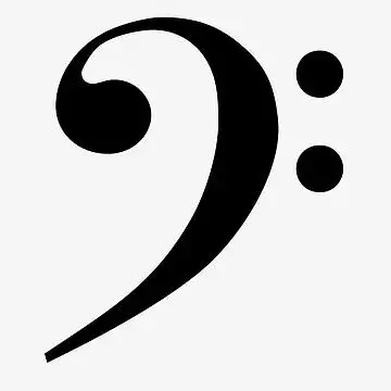 五线谱低音谱号