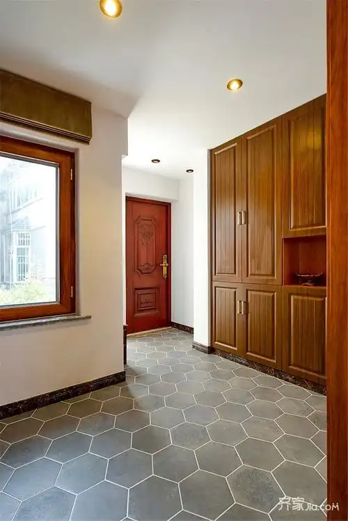 220中式别墅装修效果图,闲云中式装修案例效果图-齐家网