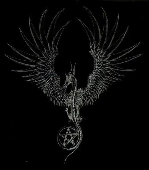 是不是代表路西法啊?符号学与宗教学者请帮我看看!