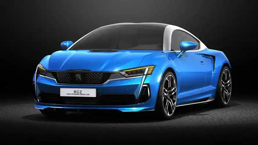 2020款标致rcz渲染效果图,非常漂亮的标志版"奥迪tt"