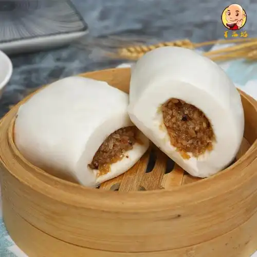 厂家直批港式点心糯米速冻包子粤港风味720g包点