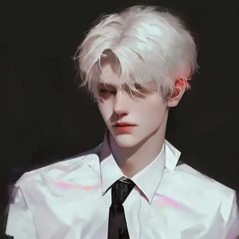 ai绘画99男生头像.白衬衫哎—怎么能拒绝呢 #男生头像 # - 抖音