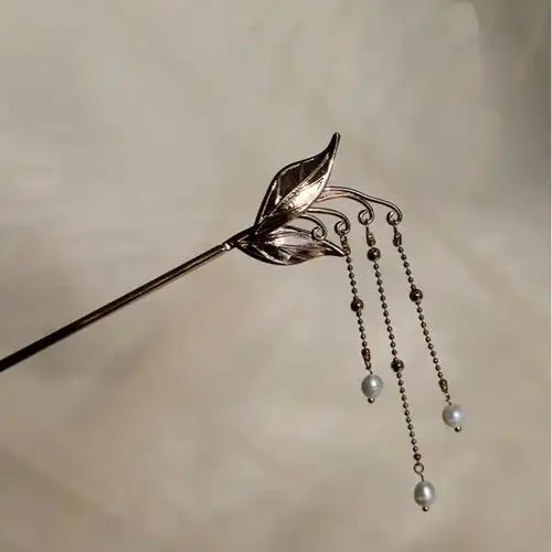 汉服头饰全套女古风发冠簪子古代后压发簪流苏发饰古装步摇配饰品簪子