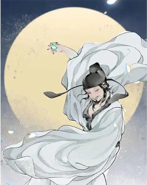 "酒仙"李白,以一诗封神,醉吟挥毫行诗酒江湖