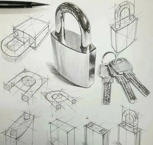 川美设计素描的高分秘诀|体块化思维 质感表现