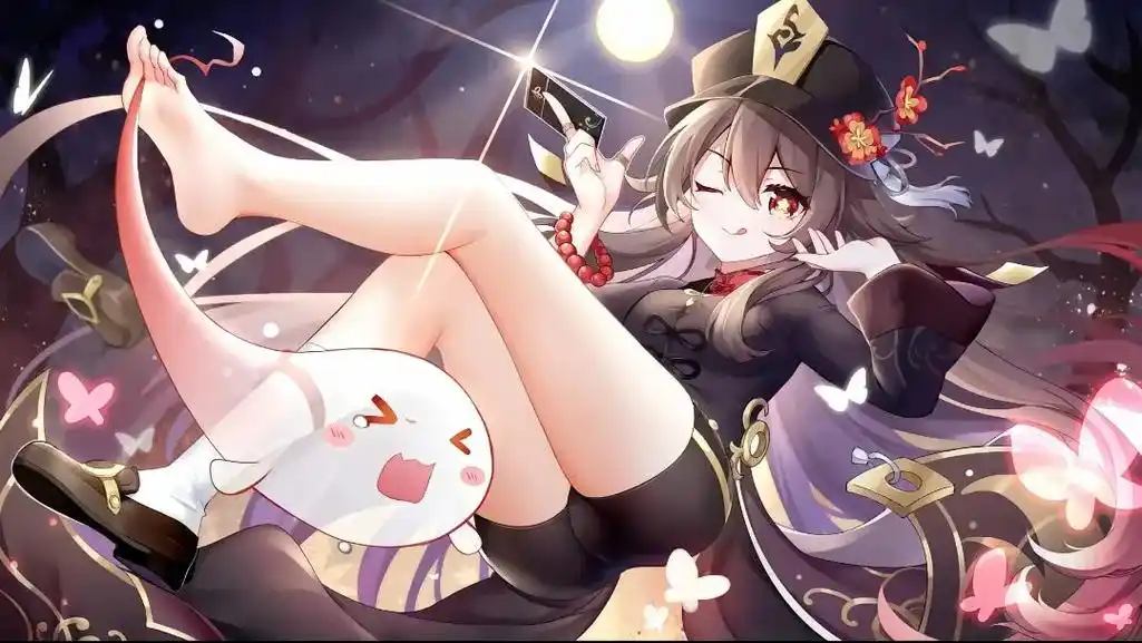 来看看胡桃吧!#二次元女神 #原神  - 抖音