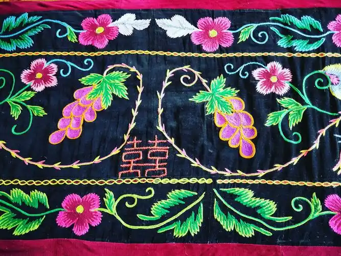 哈萨克族刺绣 - 美篇