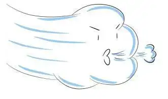 寒潮来袭时,会伴随大范围急剧降温以及大风天气,对日