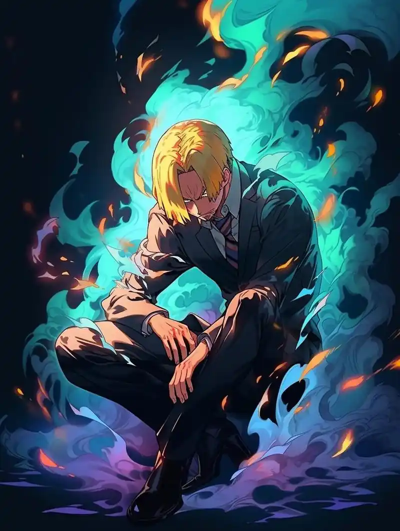 海贼王山治高清壁纸头像!