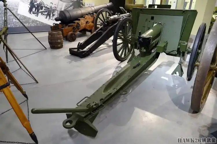 俄罗斯博物馆展示1902型76mm野战炮 沙俄陆军最重要的一线火炮_腾讯