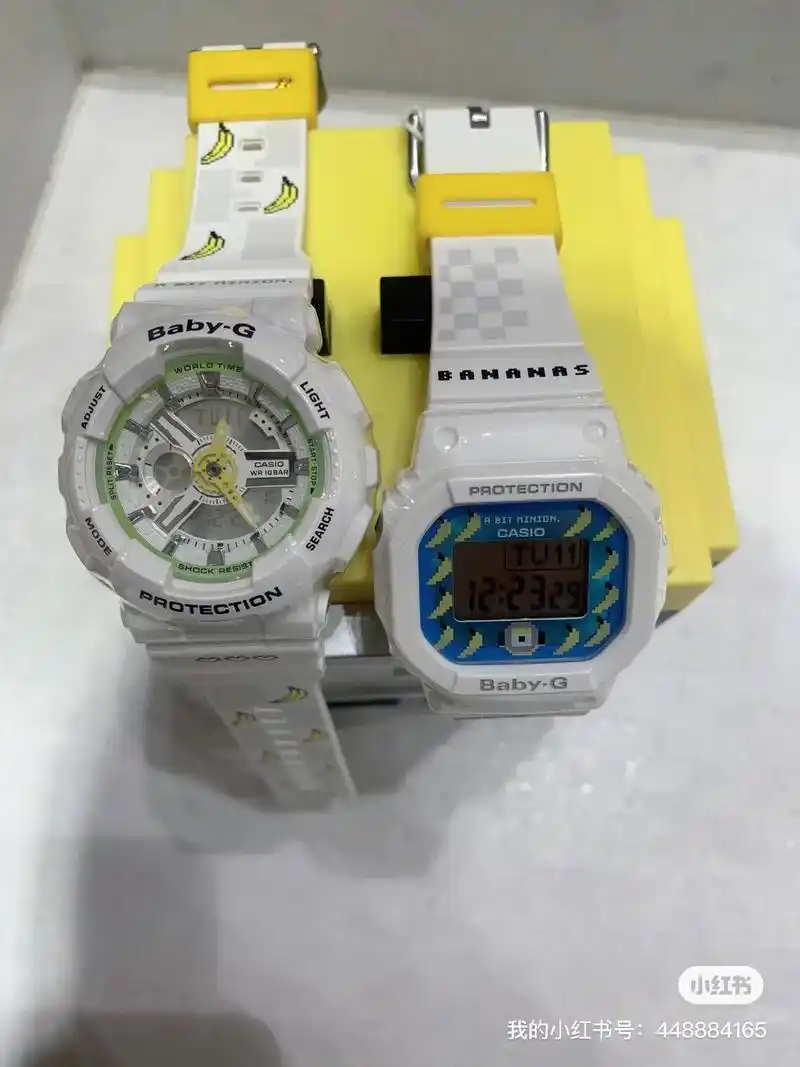 卡西欧小黄人.baby-g和环球minions小黄人的ip合 - 抖音