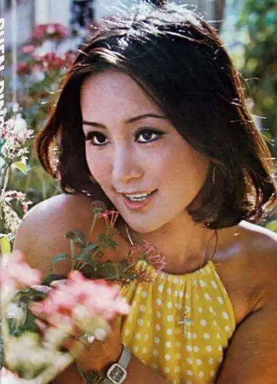 于是,70年代的香港艳星中倒有大半来自台湾,而陈萍就是其中比较有名的