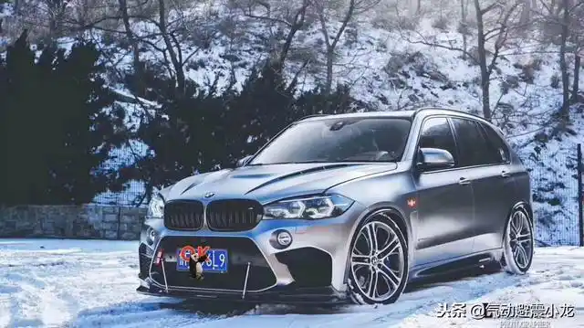 不安分的suv改装之后浓浓的跨界味道宝马x5改装气动避震玩低趴