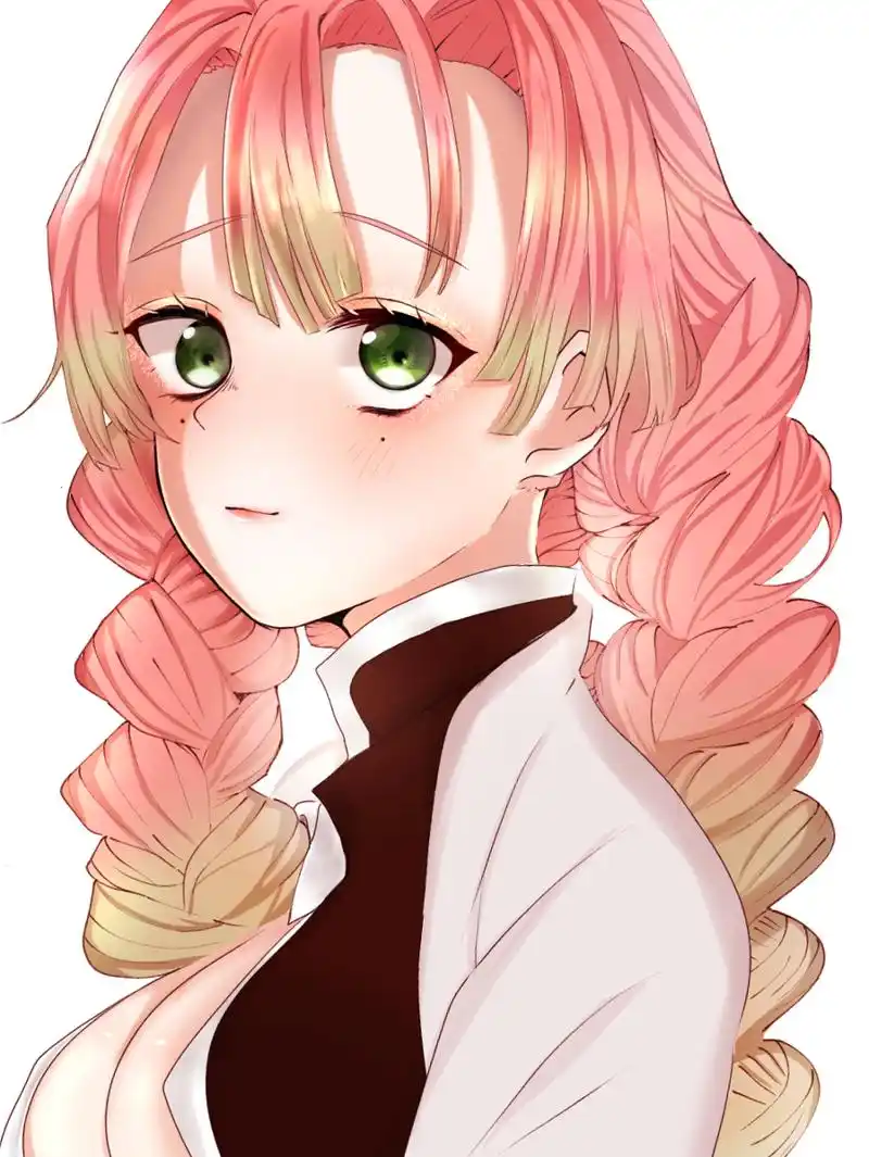 鬼灭之刃:恋柱甘露寺蜜璃插画欣赏