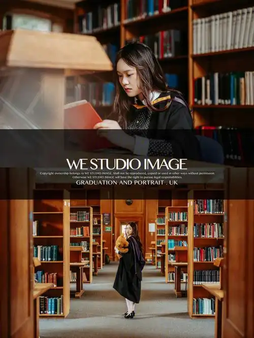 英国毕业照曼彻斯特大学毕业写真