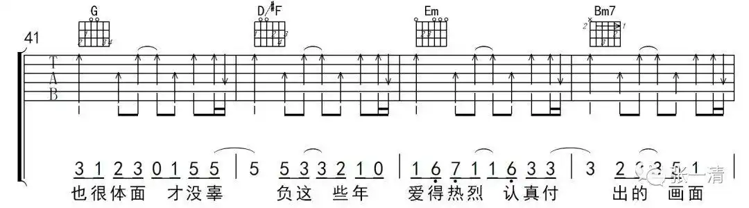 于文文体面超原版吉他编配教学及扒歌体会