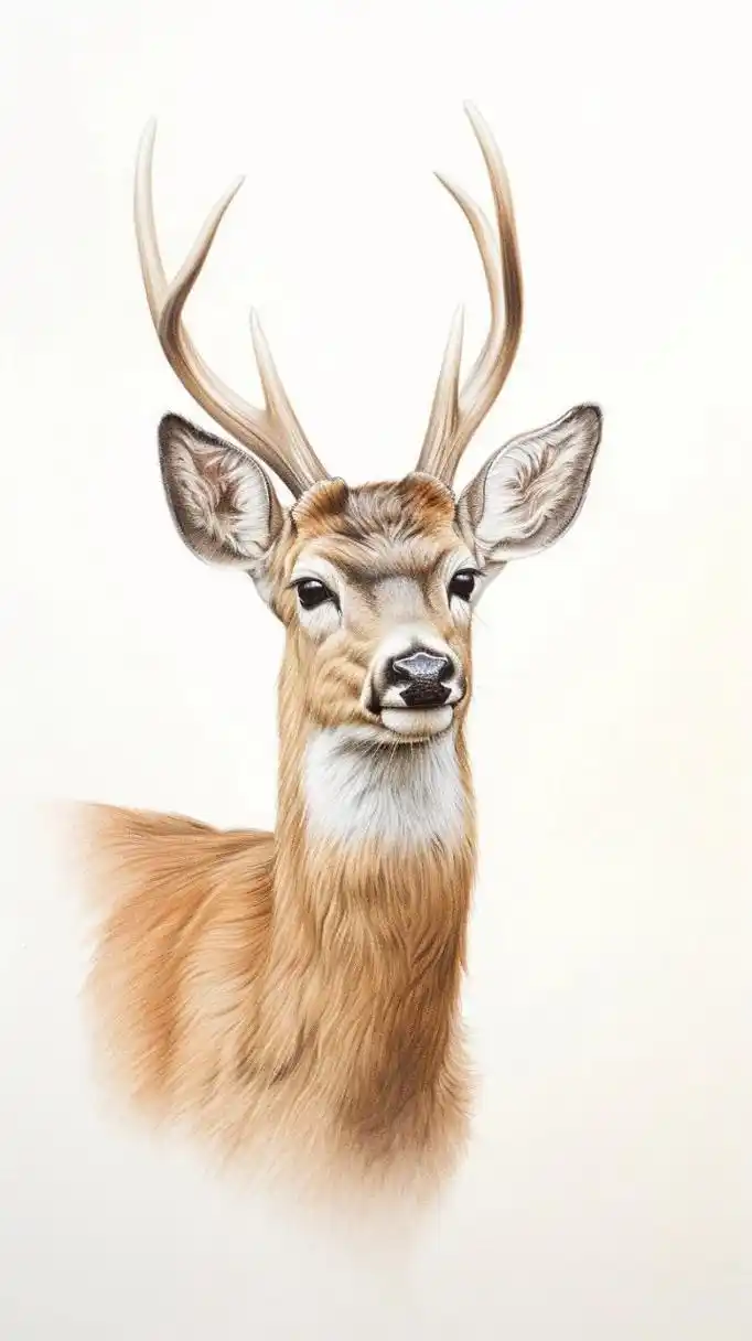 鹿·彩铅