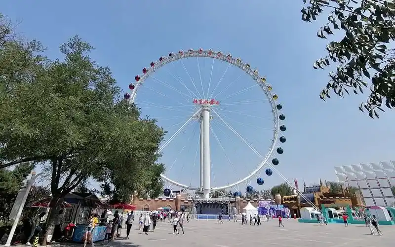 【北京石景山游乐园】摩天轮石景山游乐园新摩天轮