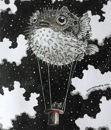 想画出这样的作品就要有想象力犹如一幅幅童话故事