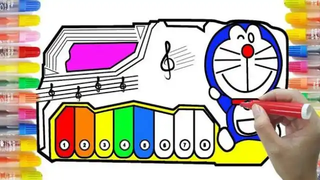 一起来学画画 小叮当电子琴