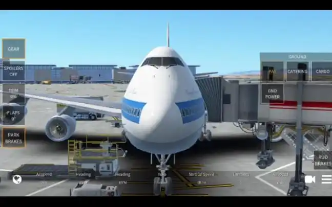 泛美航波音742洛杉矶国际机场起飞