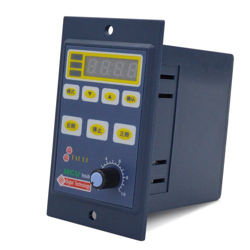 调速智能数显交流220v齿轮减速电机开关马达调速器