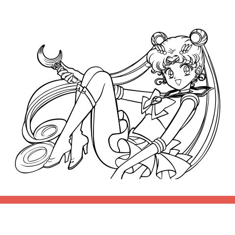 美少女战士水冰月墙贴画日本漫画动漫玻璃门镂空装饰墙壁画墙贴纸